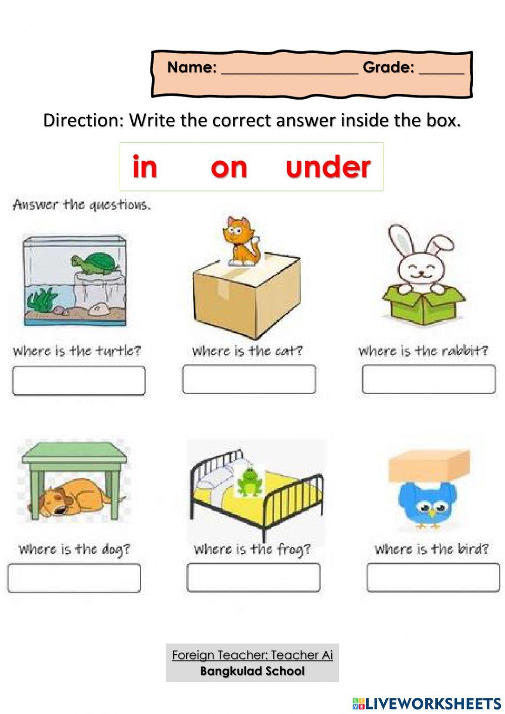 Prepositions