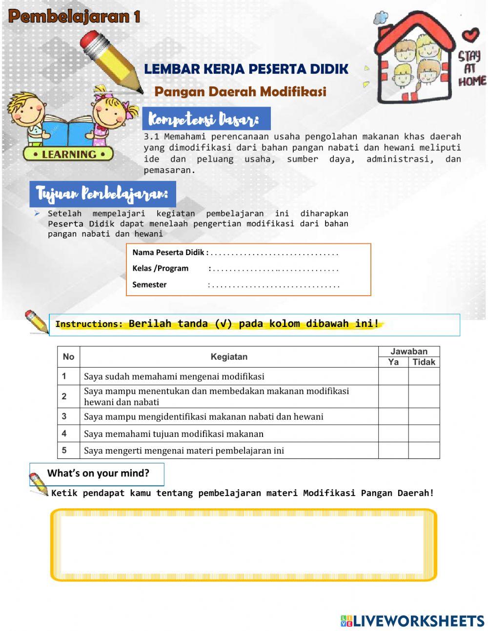 Refleksi Pembelajaran