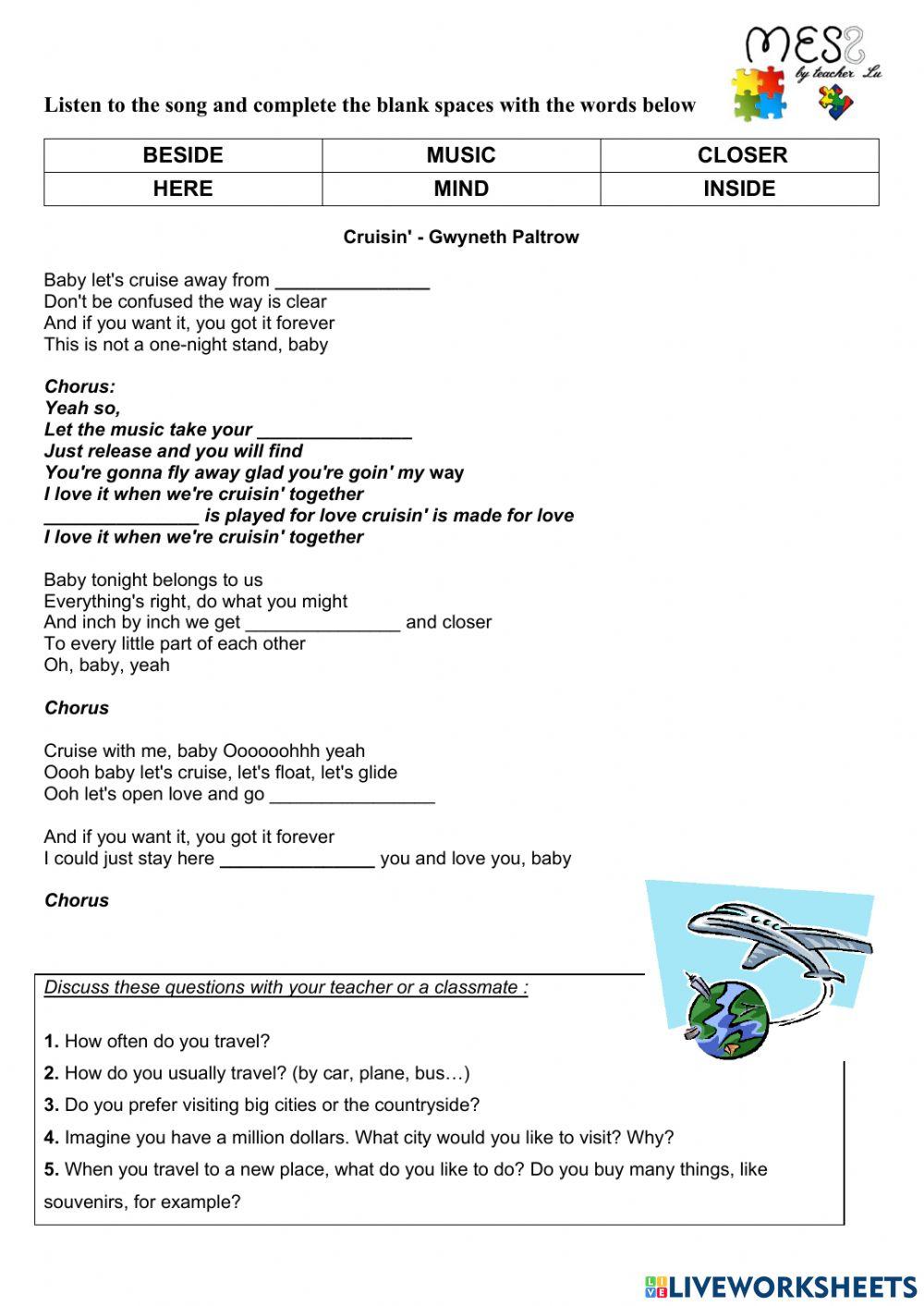 Gweneth Paltrow & Huey Lewis - Cruisin