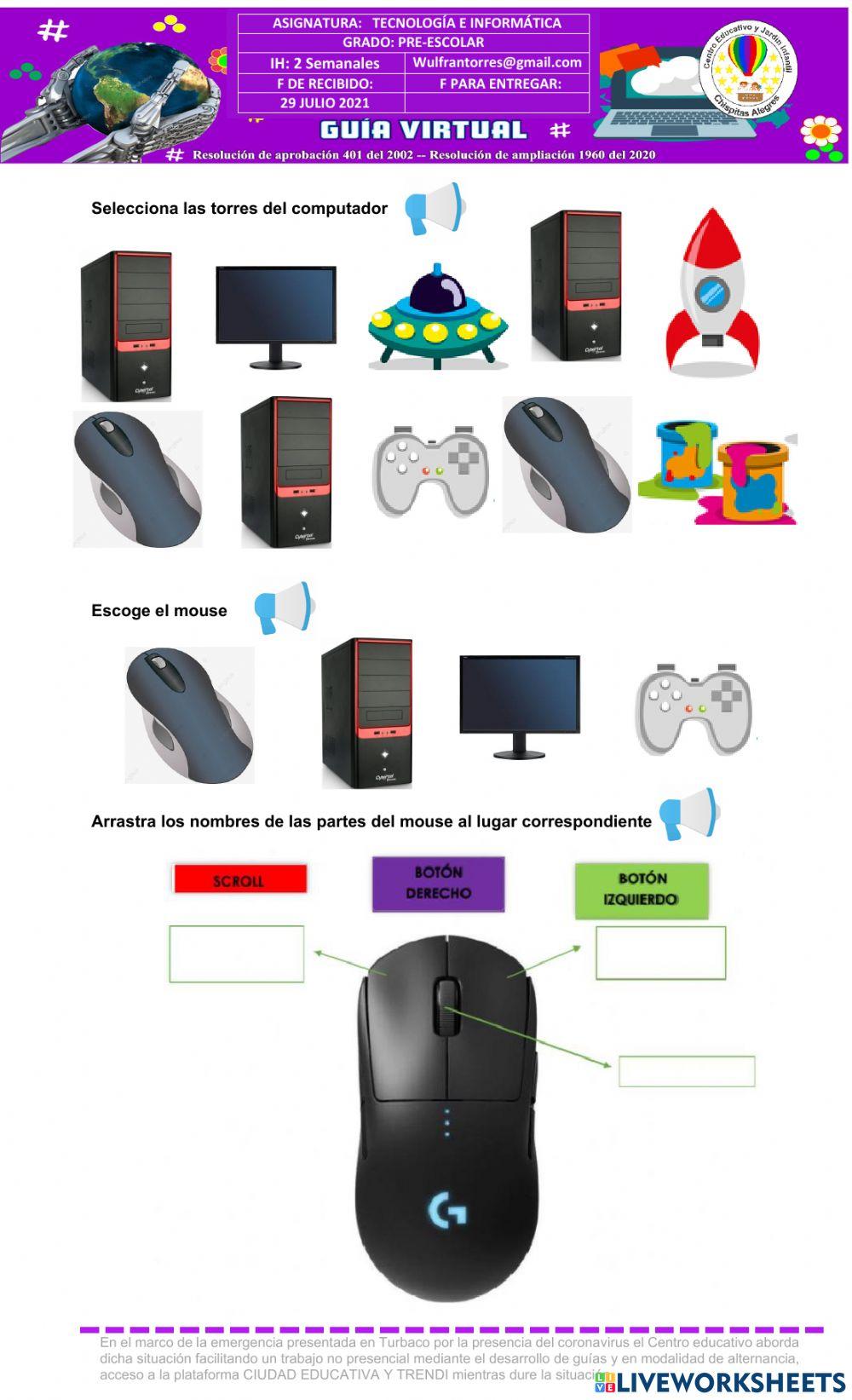 Las partes del computador