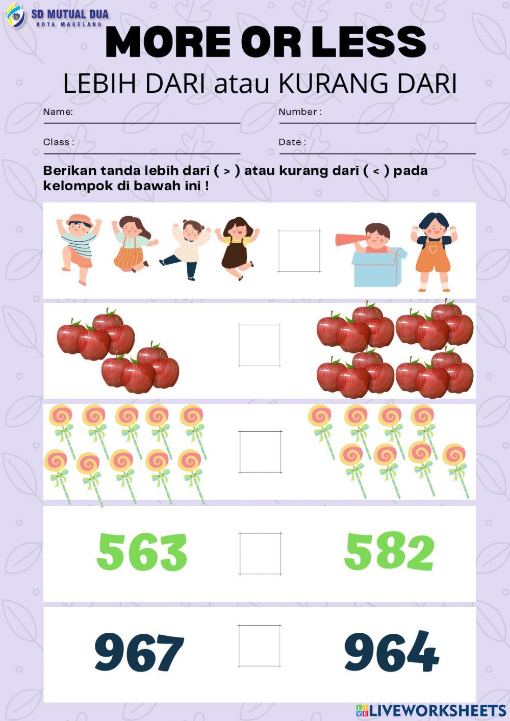 Latihan Pendalaman Matematika