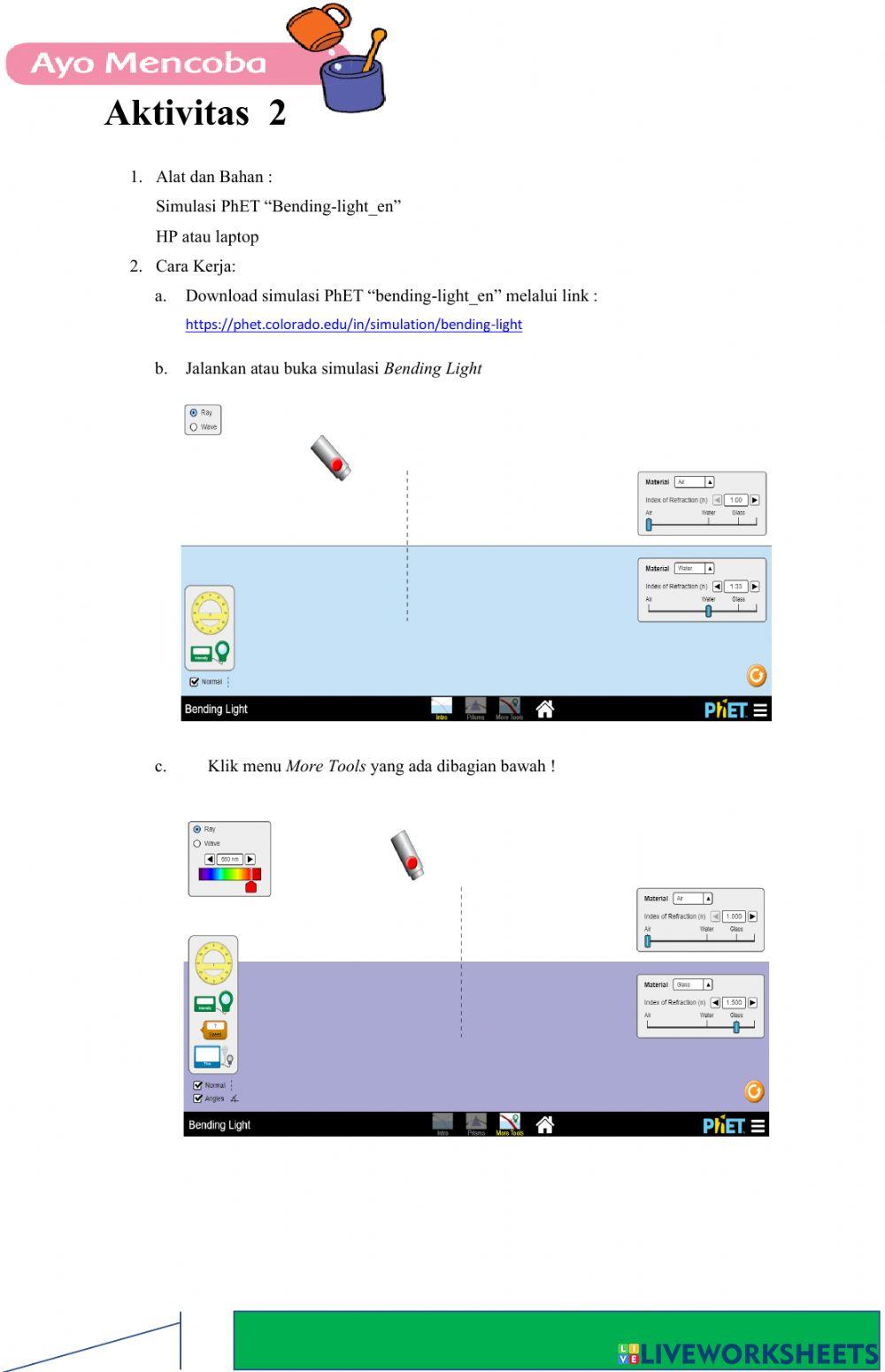 Lkpd pembiasan cahaya