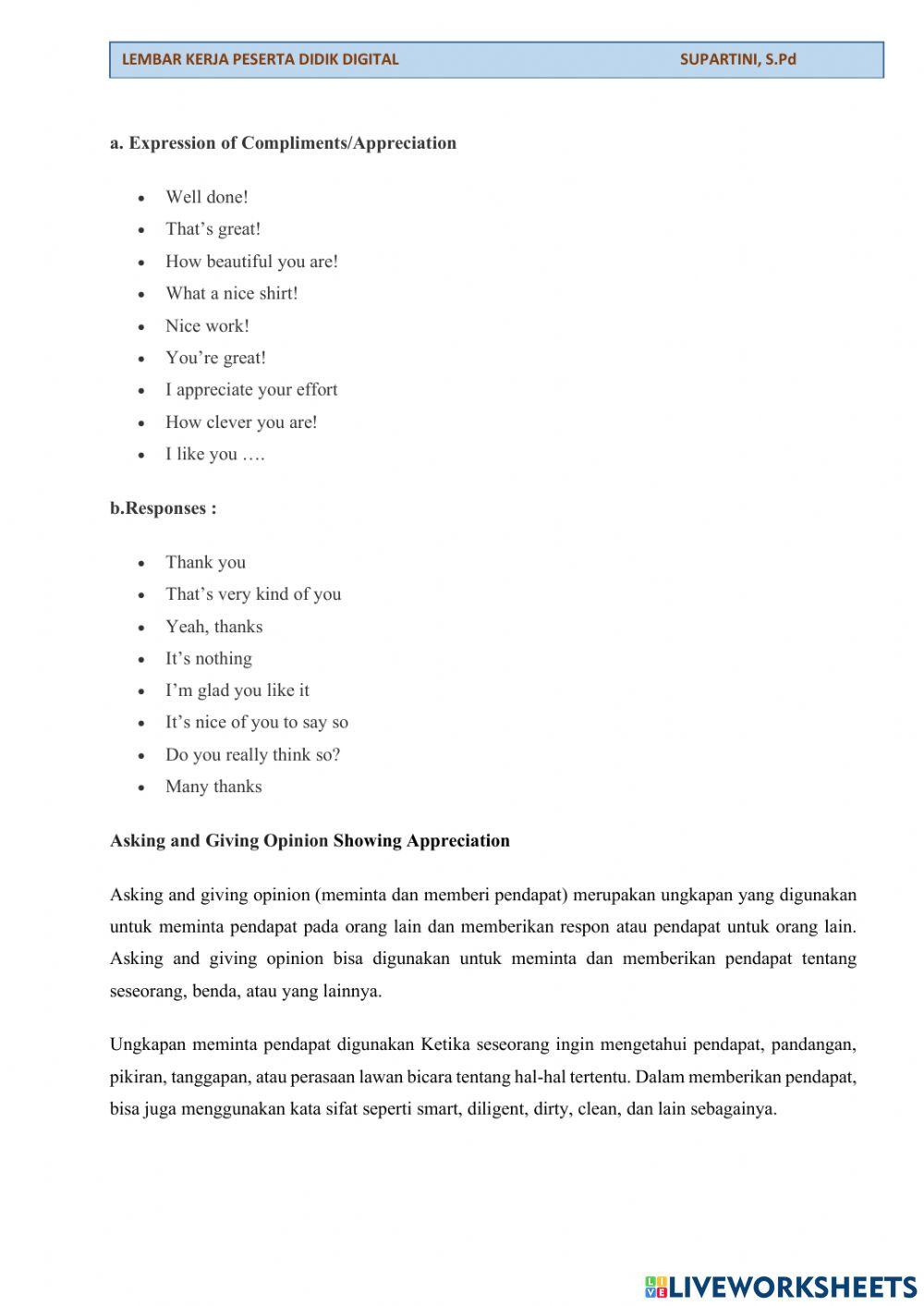 Lkpd bahasa inggris kelas 8