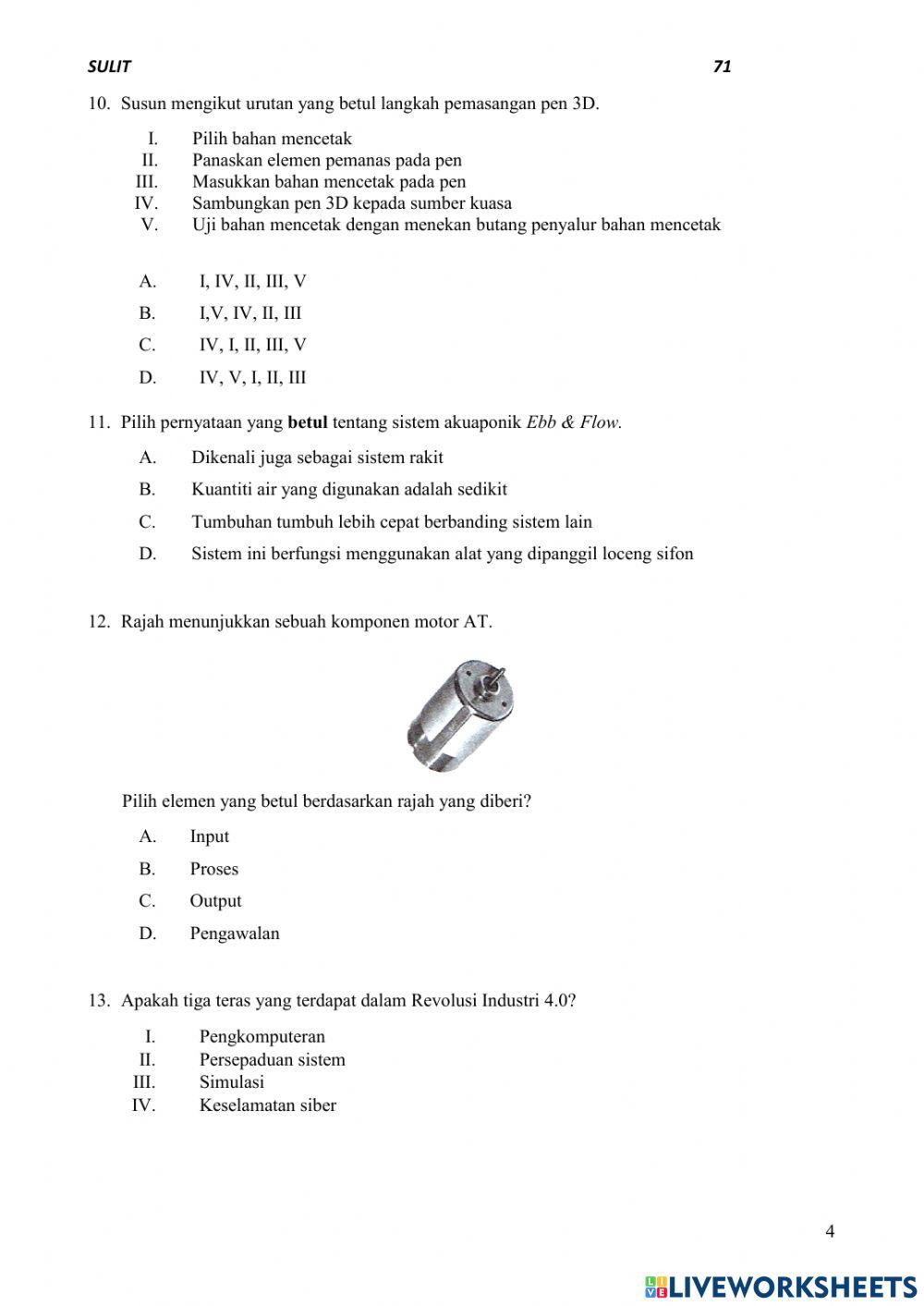 Bahagian a ppt rbt ting 3 2021
