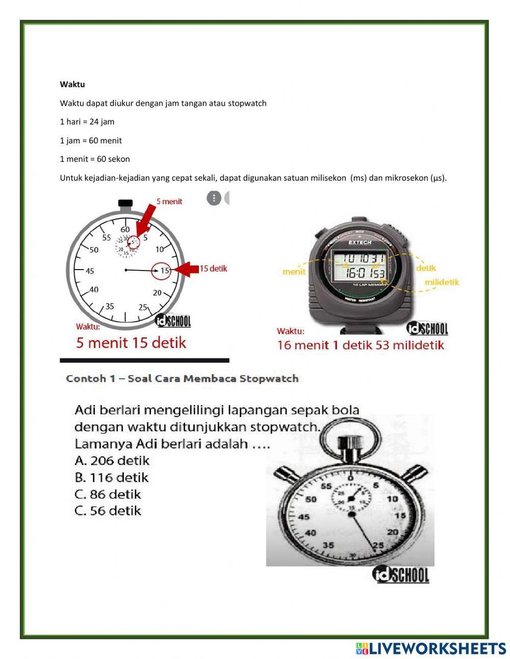 LKPD Kelas 7 3.1 Besaran pokok