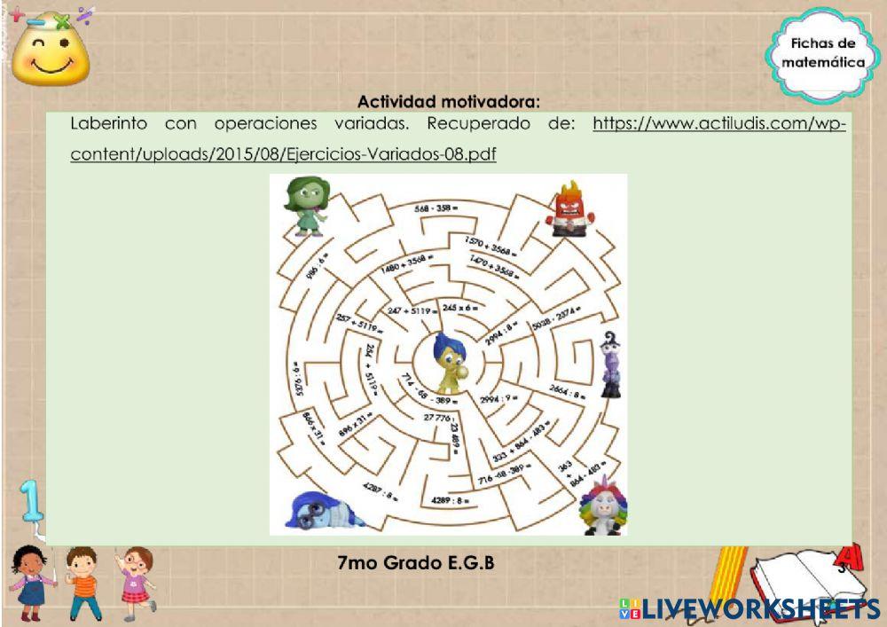 División de fracciones