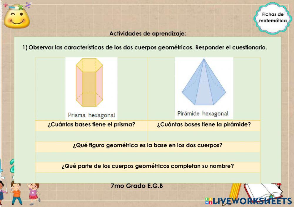 Poliedros y cuerpos de revolución