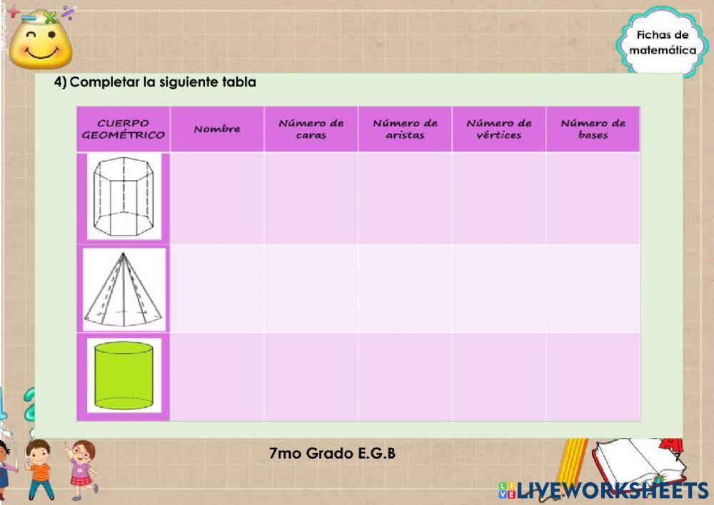 Poliedros y cuerpos de revolución