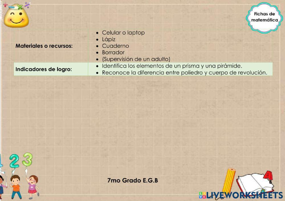 Poliedros y cuerpos de revolución