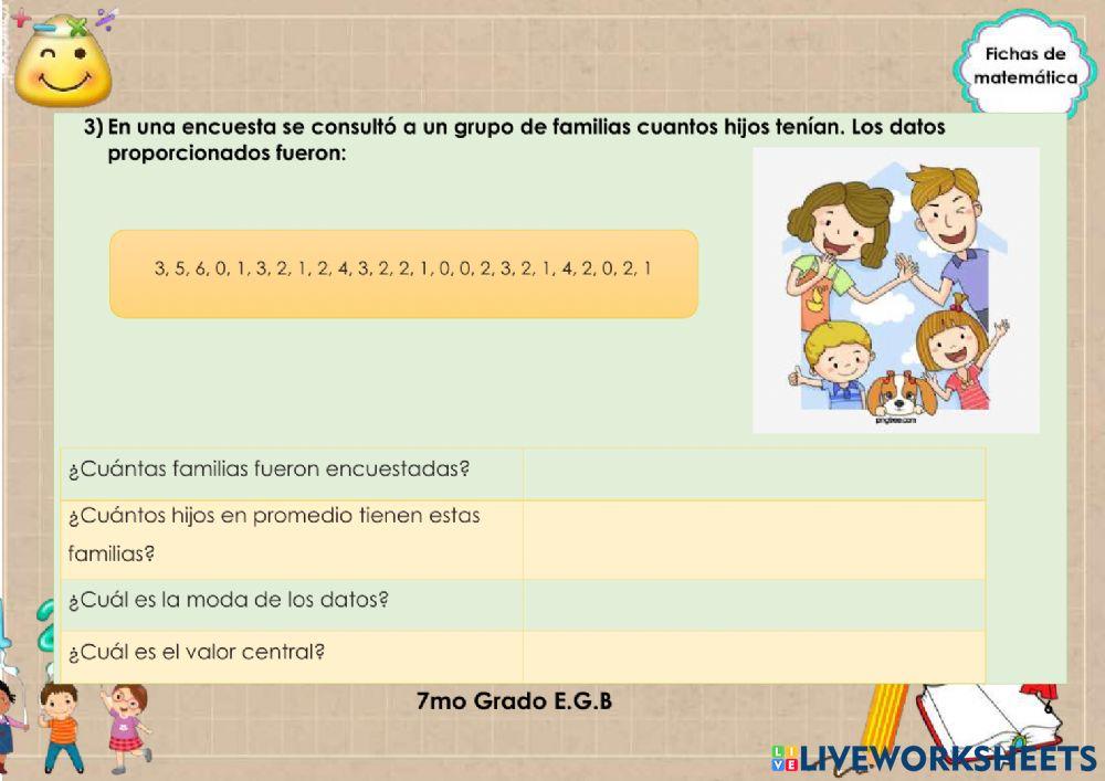 Media, mediana y moda