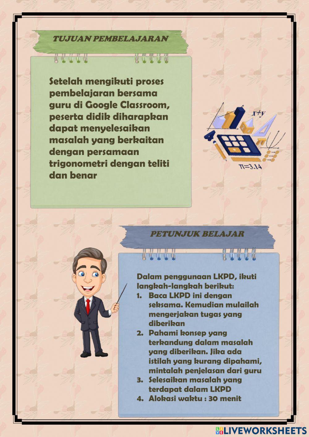 Persamaan Trigonometri