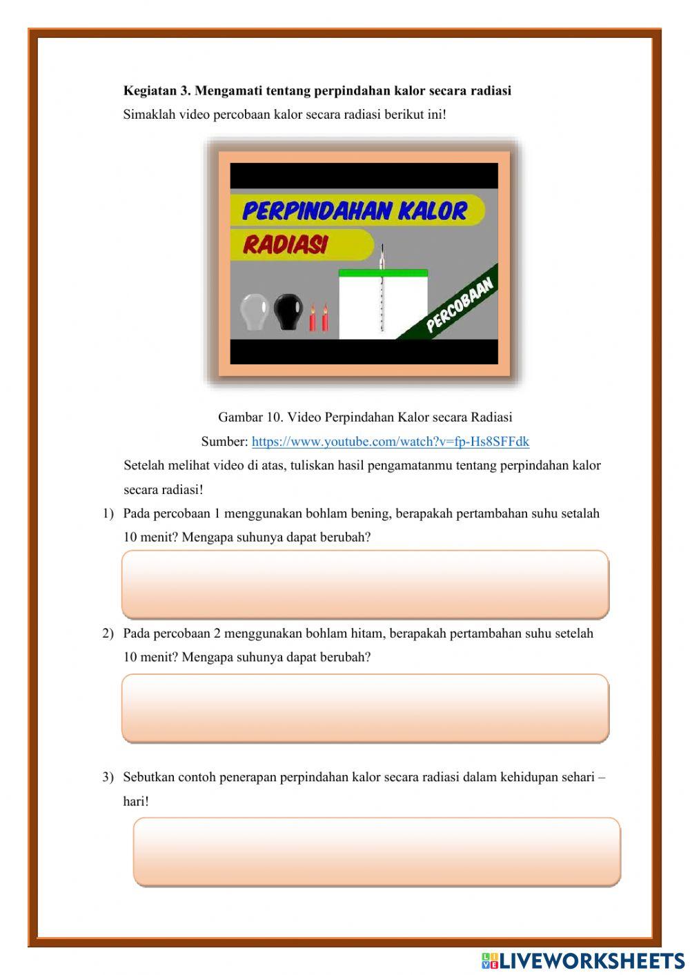 LKPD Perpindahan Kalor