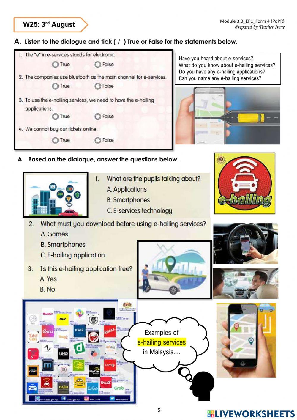 E-services technology