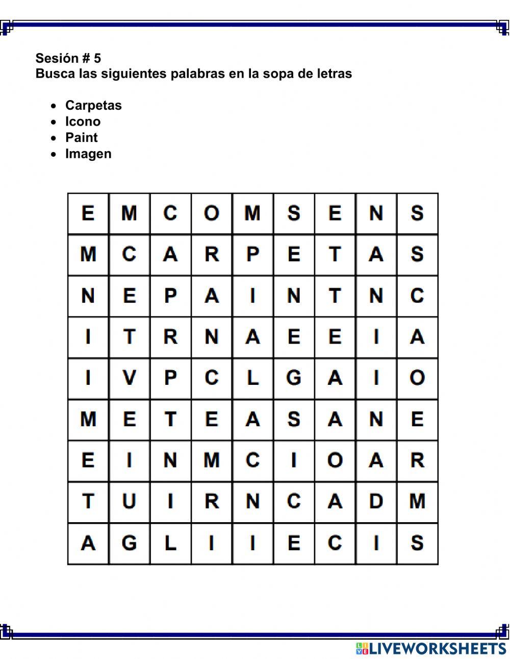 Evaluacion de Computacion
