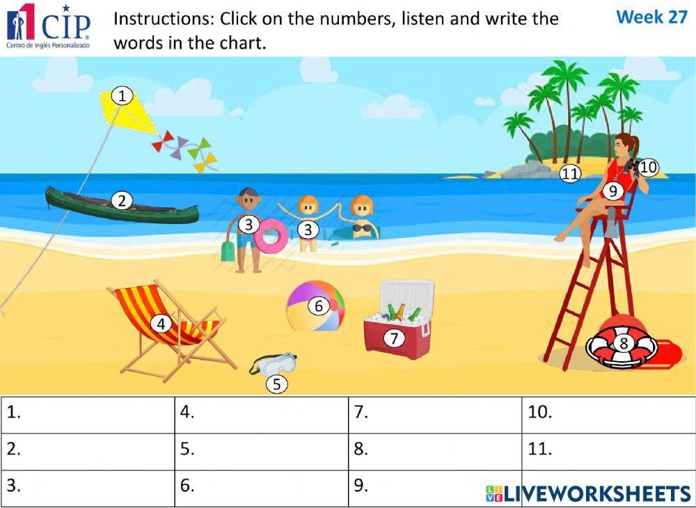 Kids At the Beach Week 27