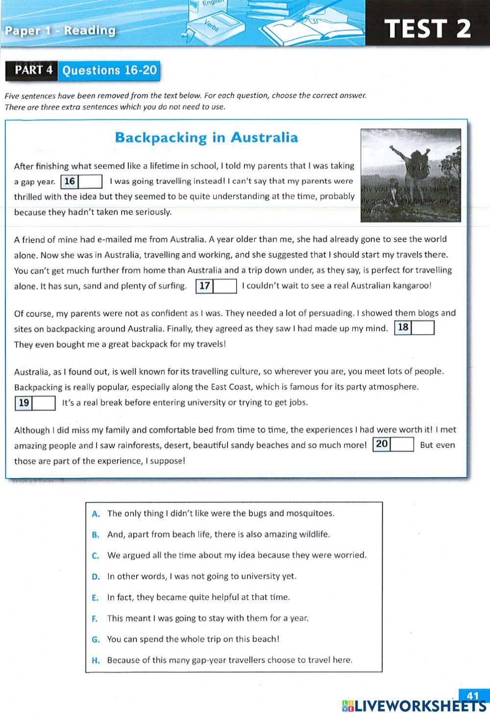 Succeed pet reading and writing test 02 3196939 ta