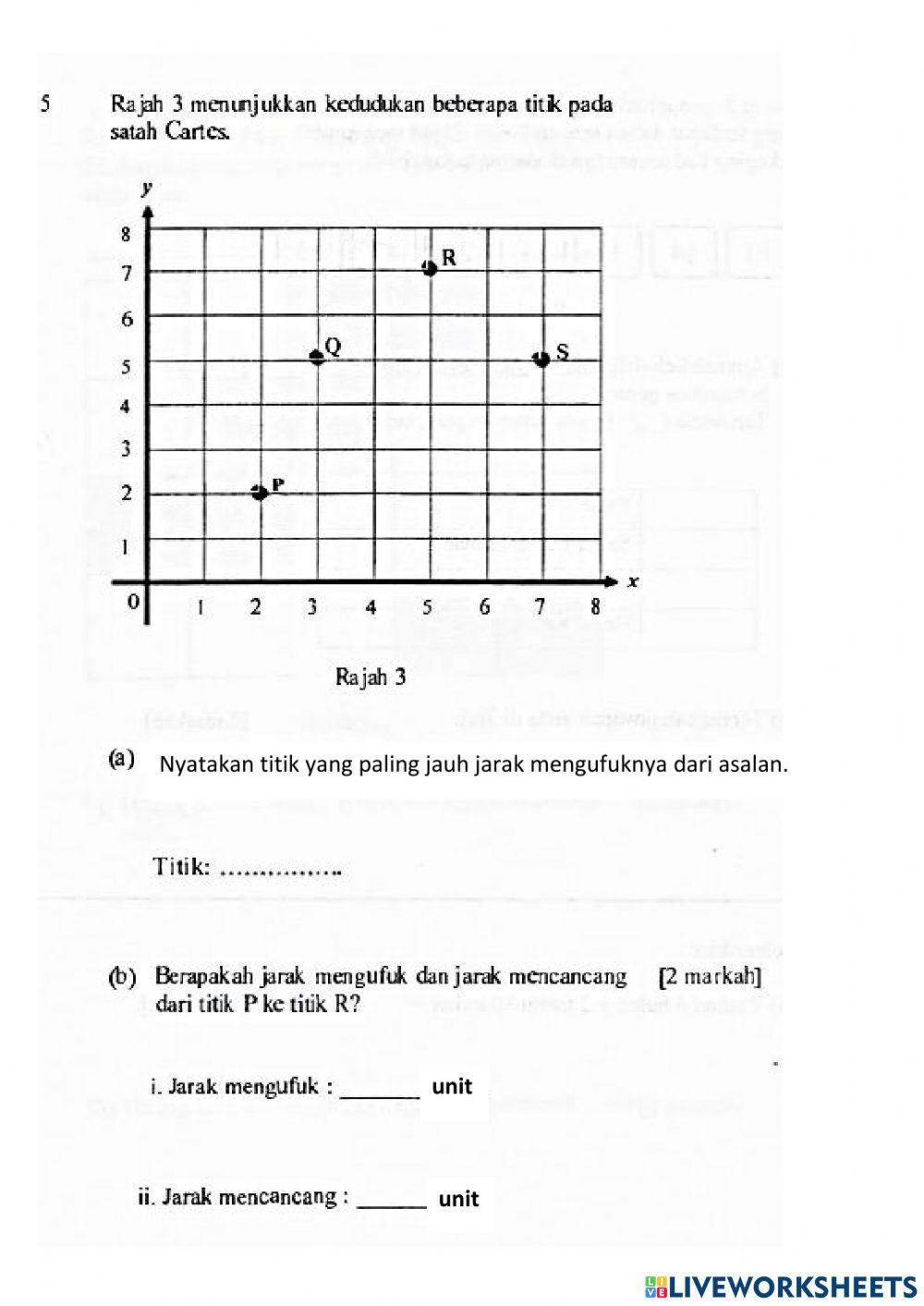 Matematik koordinat tahun 6