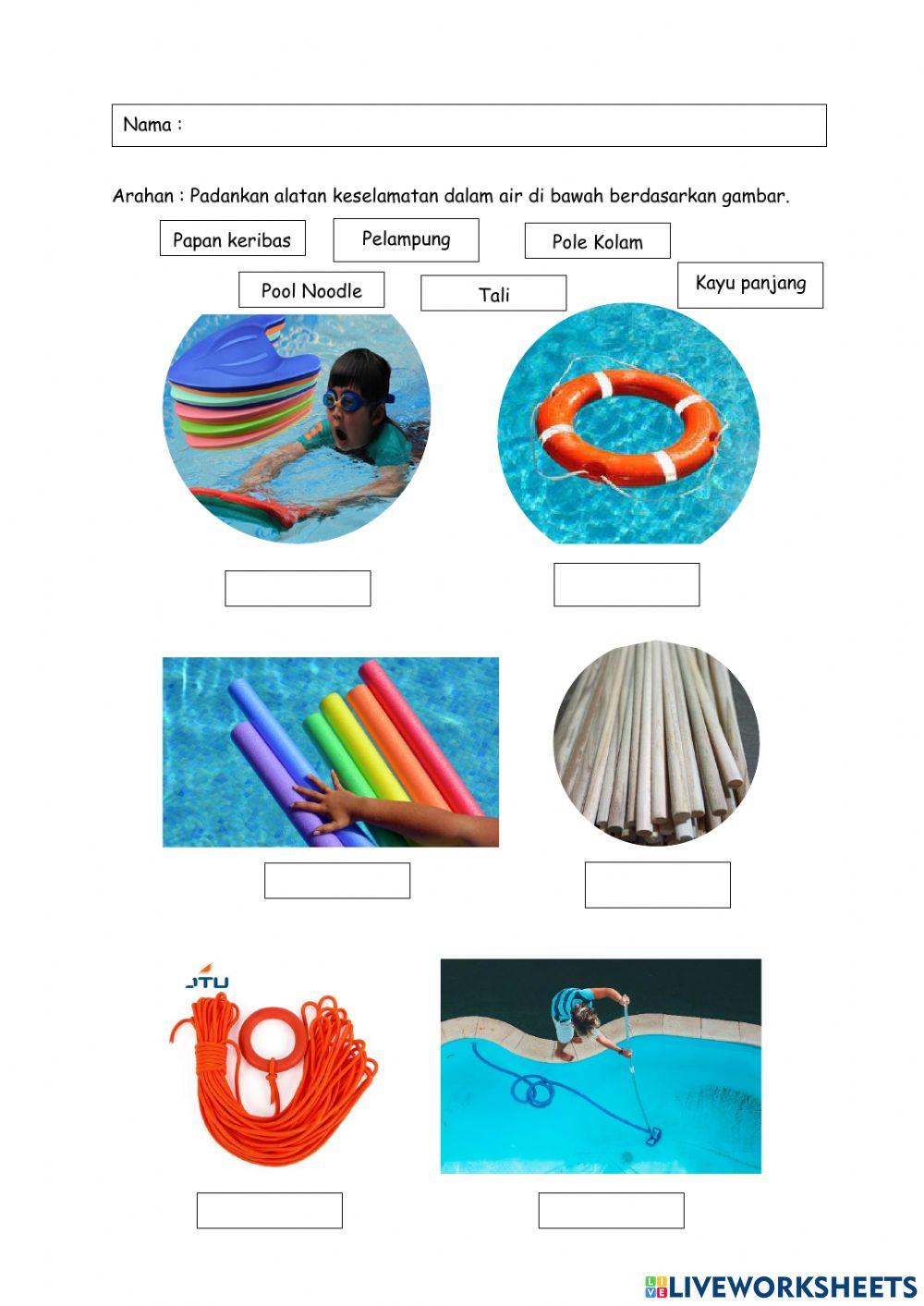 Alatan Keselamatan Dalam Kolam