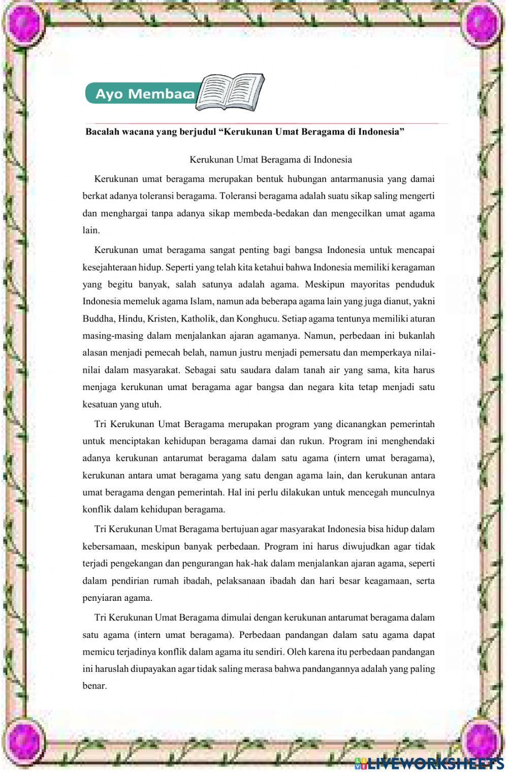 Kelas 5 Tema 1 Sub Tema 2 PB 3