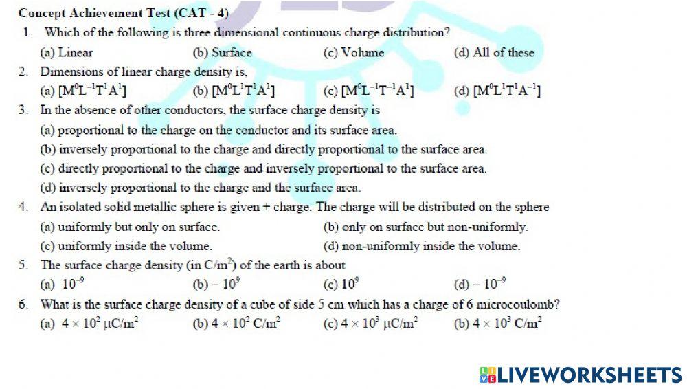 Electric charge and field