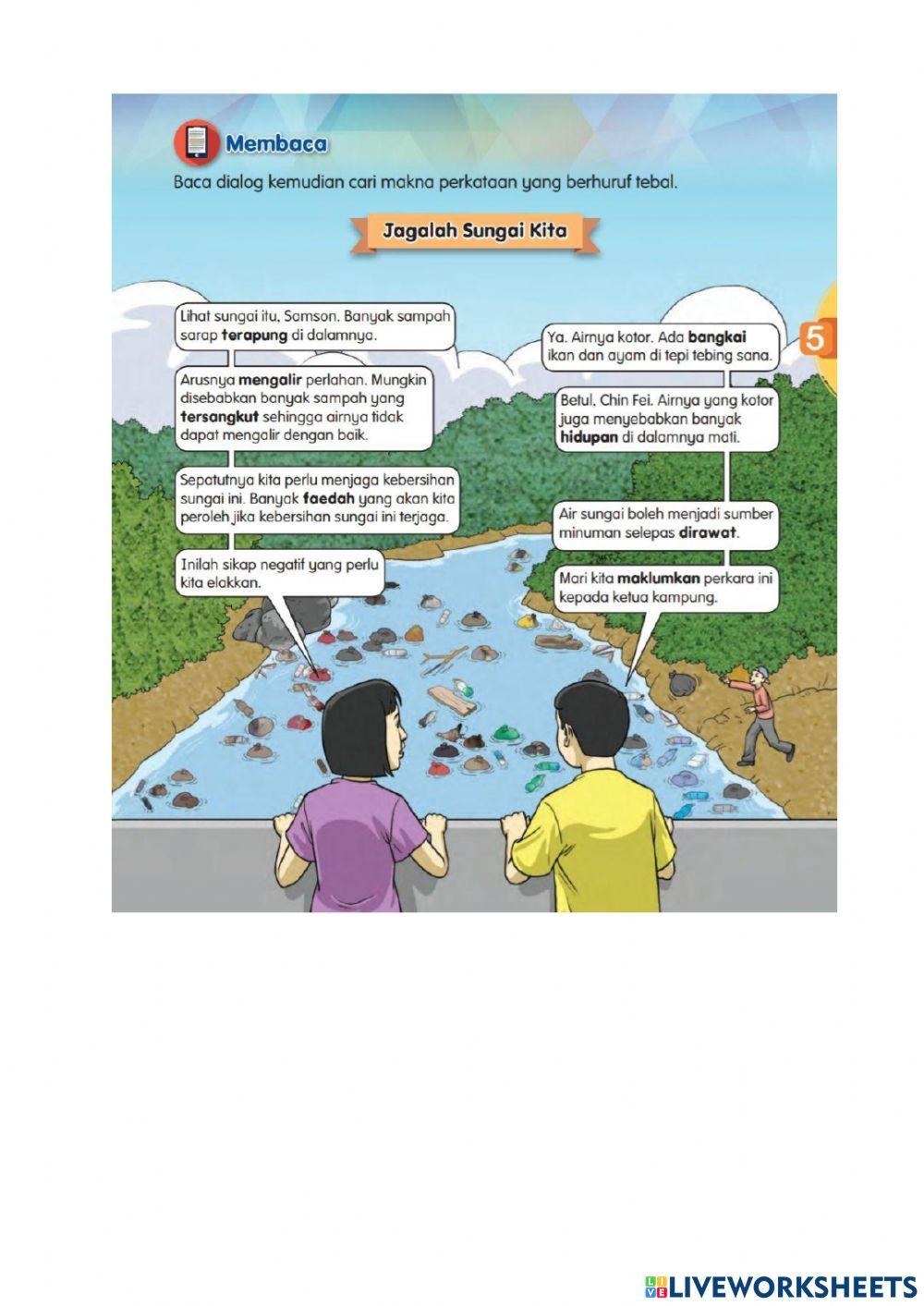 Tema 5 : Sungaiku Indah Dan Bersih