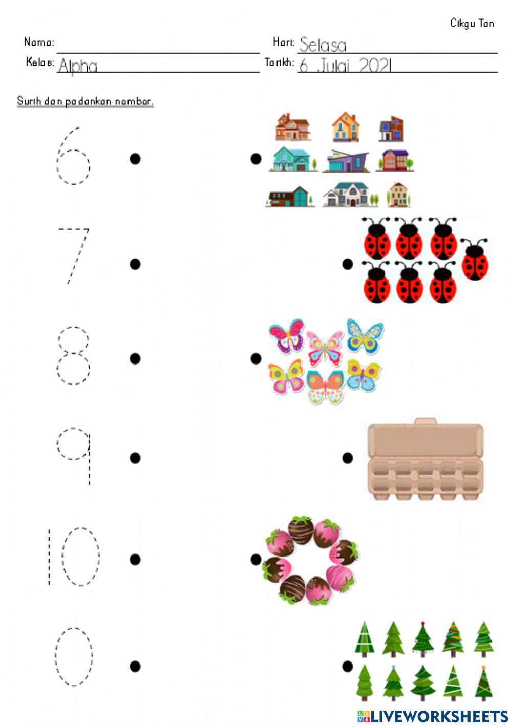 Nombor dalam Lingkungan 10