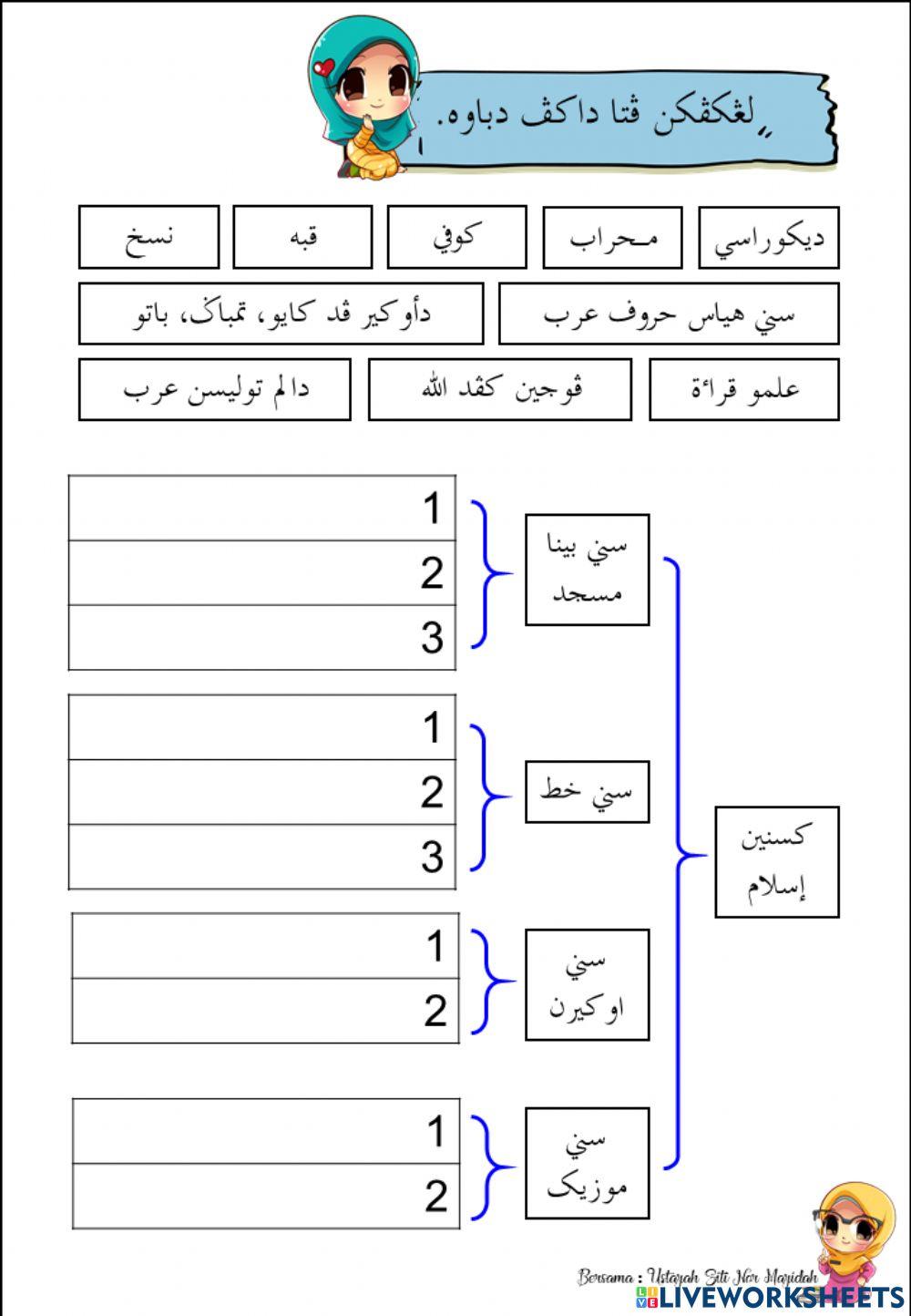 Latihan Kesenian Islam 2
