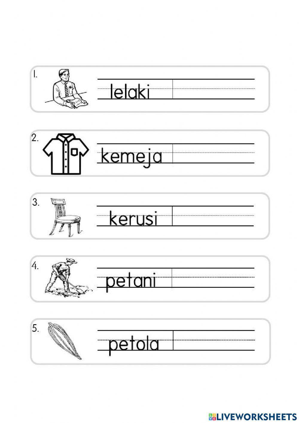 Kemahiran Menulis KVKVKV