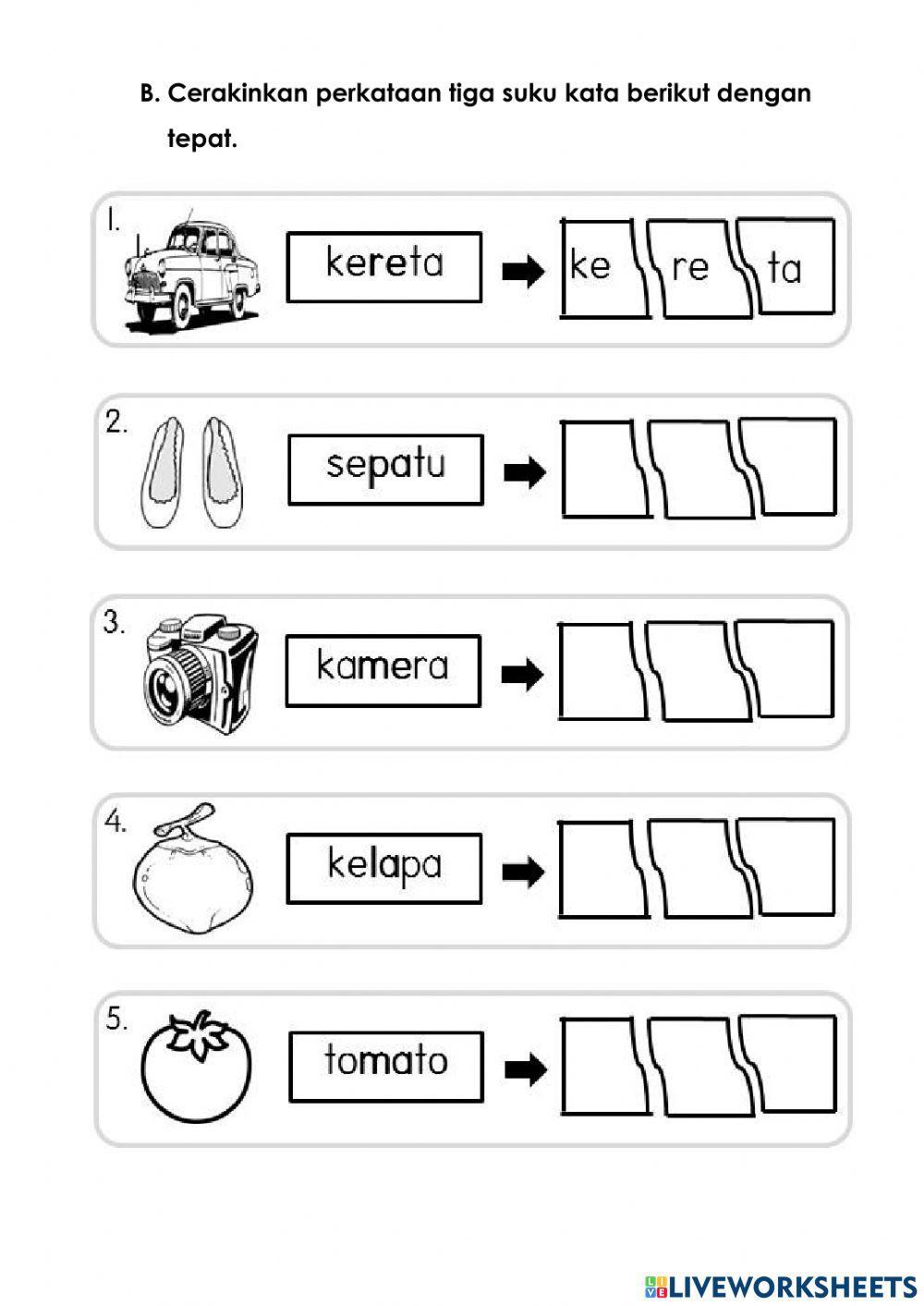 Kemahiran Menulis KVKVKV