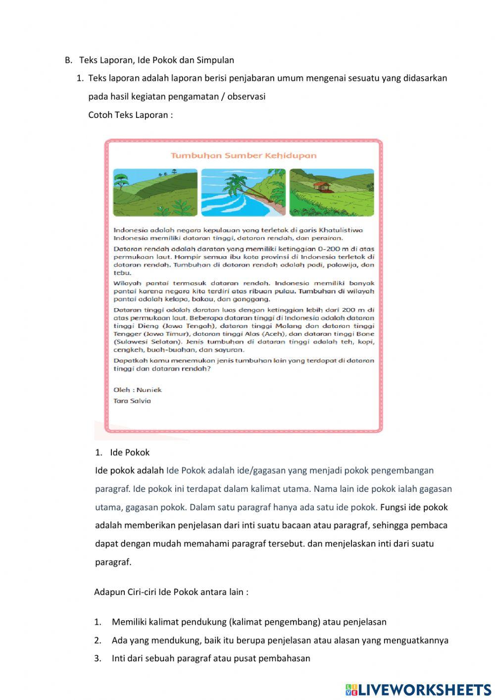 Materi Ajar Tema 1 Subtema 1 Pembelajaran 3