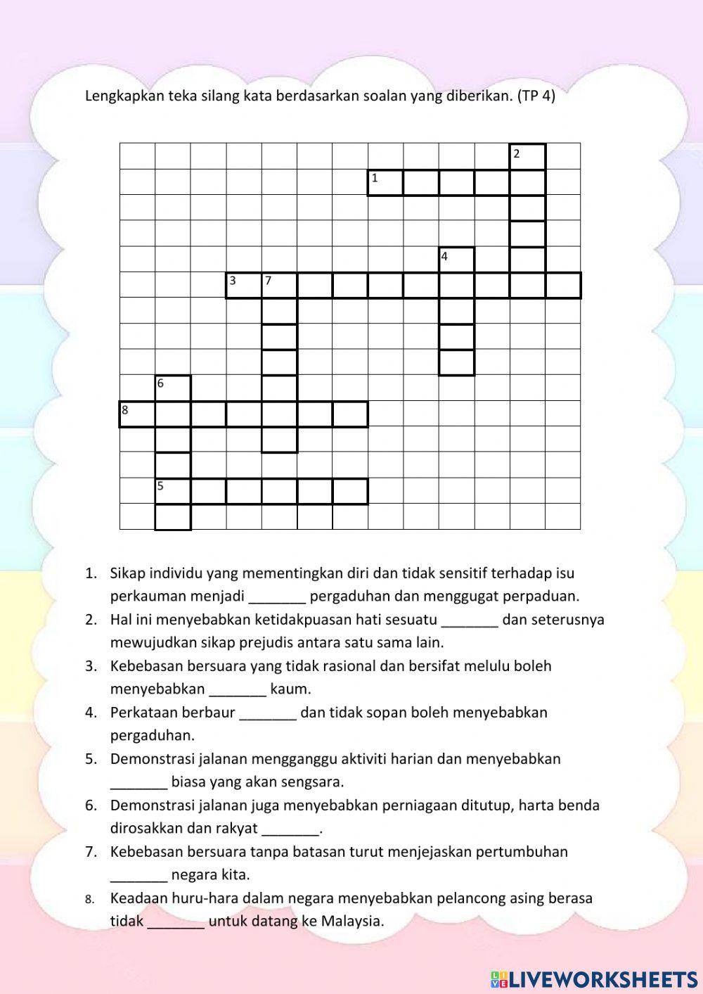 Unit 12 Kebebasan Bersuara Menjamin Kemakmuran Negara