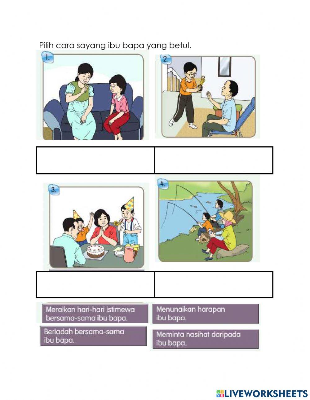 Kasih sayang ibu bapa