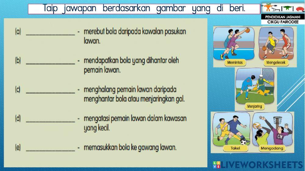 Pendidikan Jasmani Tahun 4