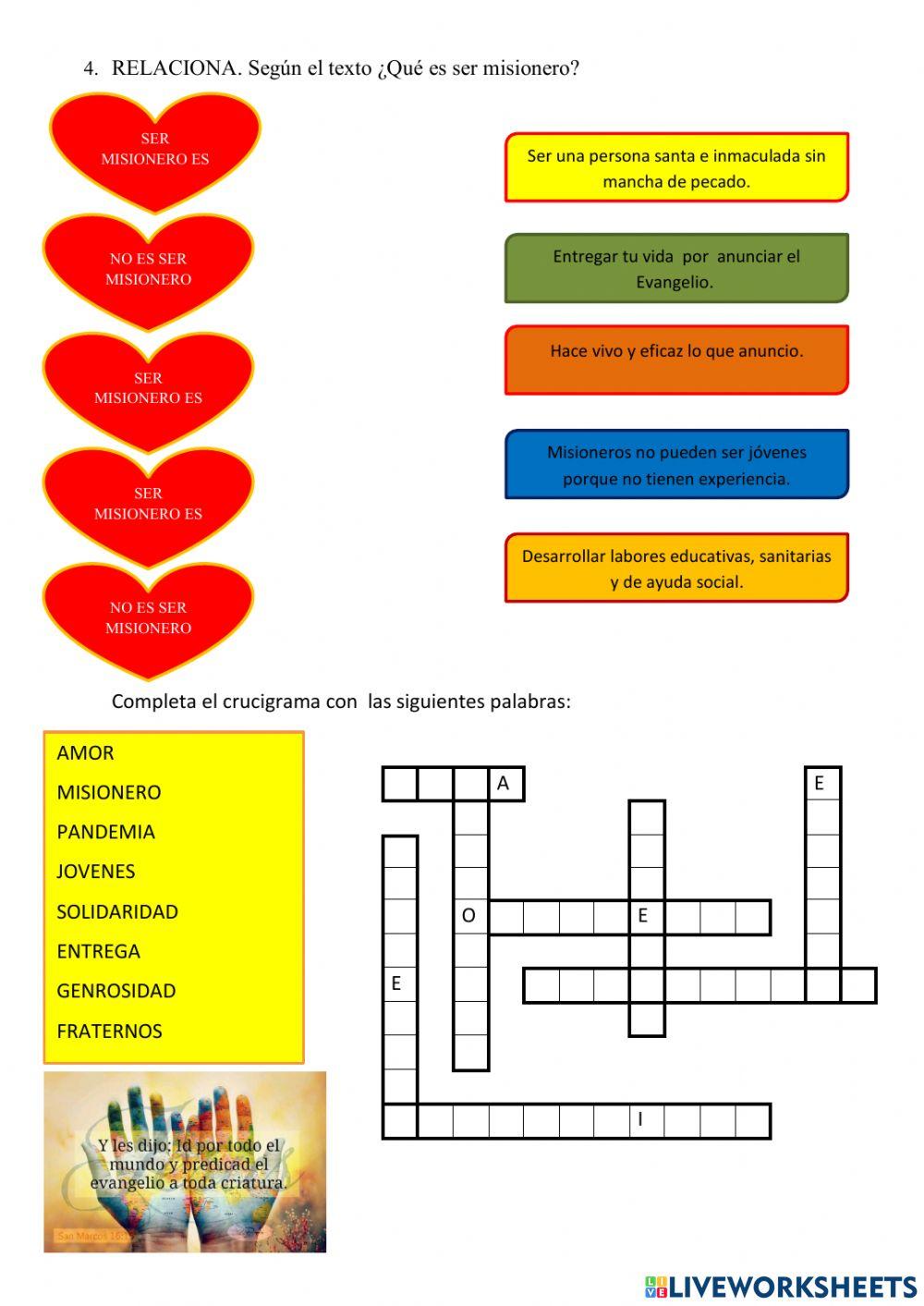 Joven misionero de cristo