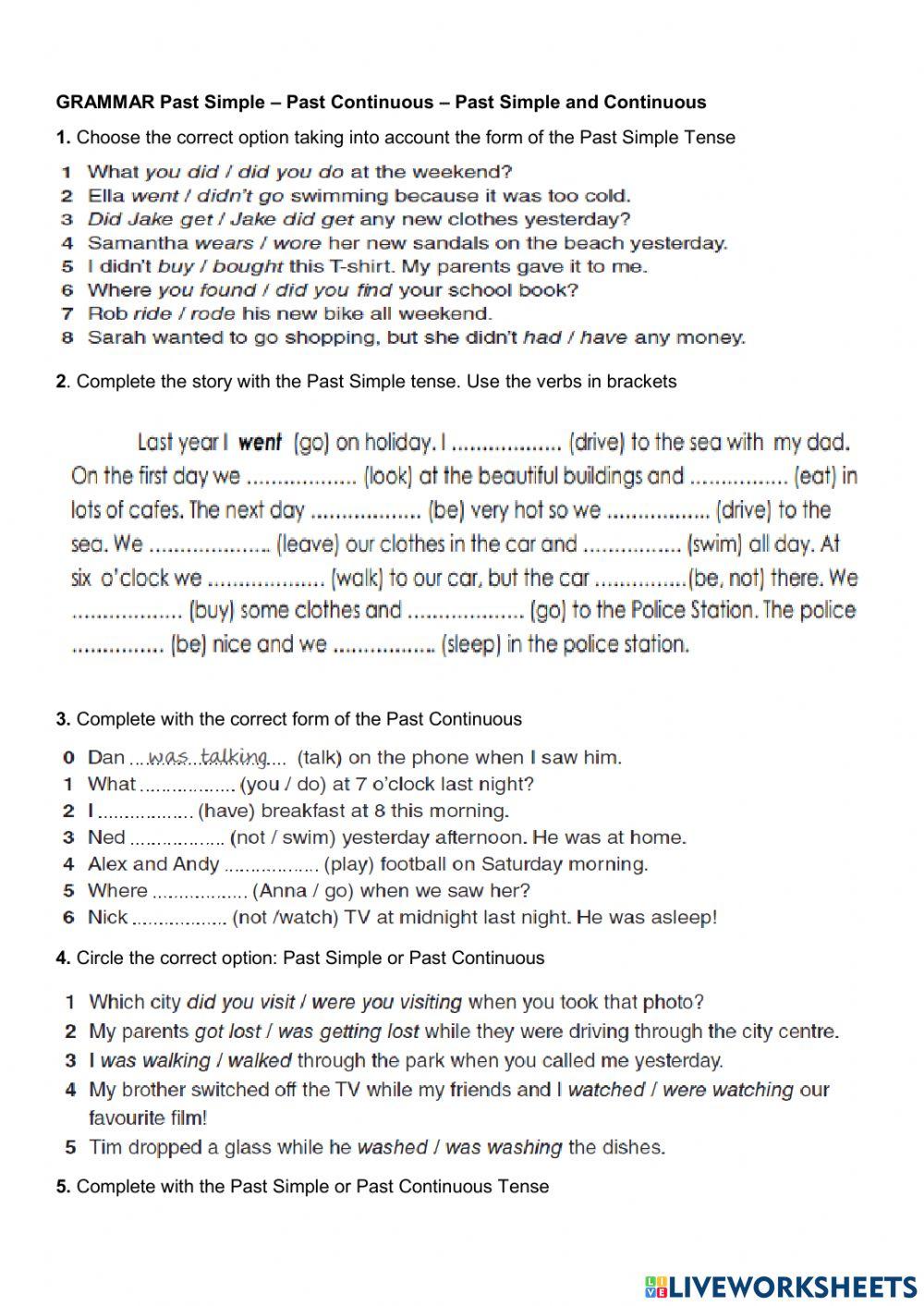 3rd Seniors Test units 2 4 and 5 worksheet Live Worksheets