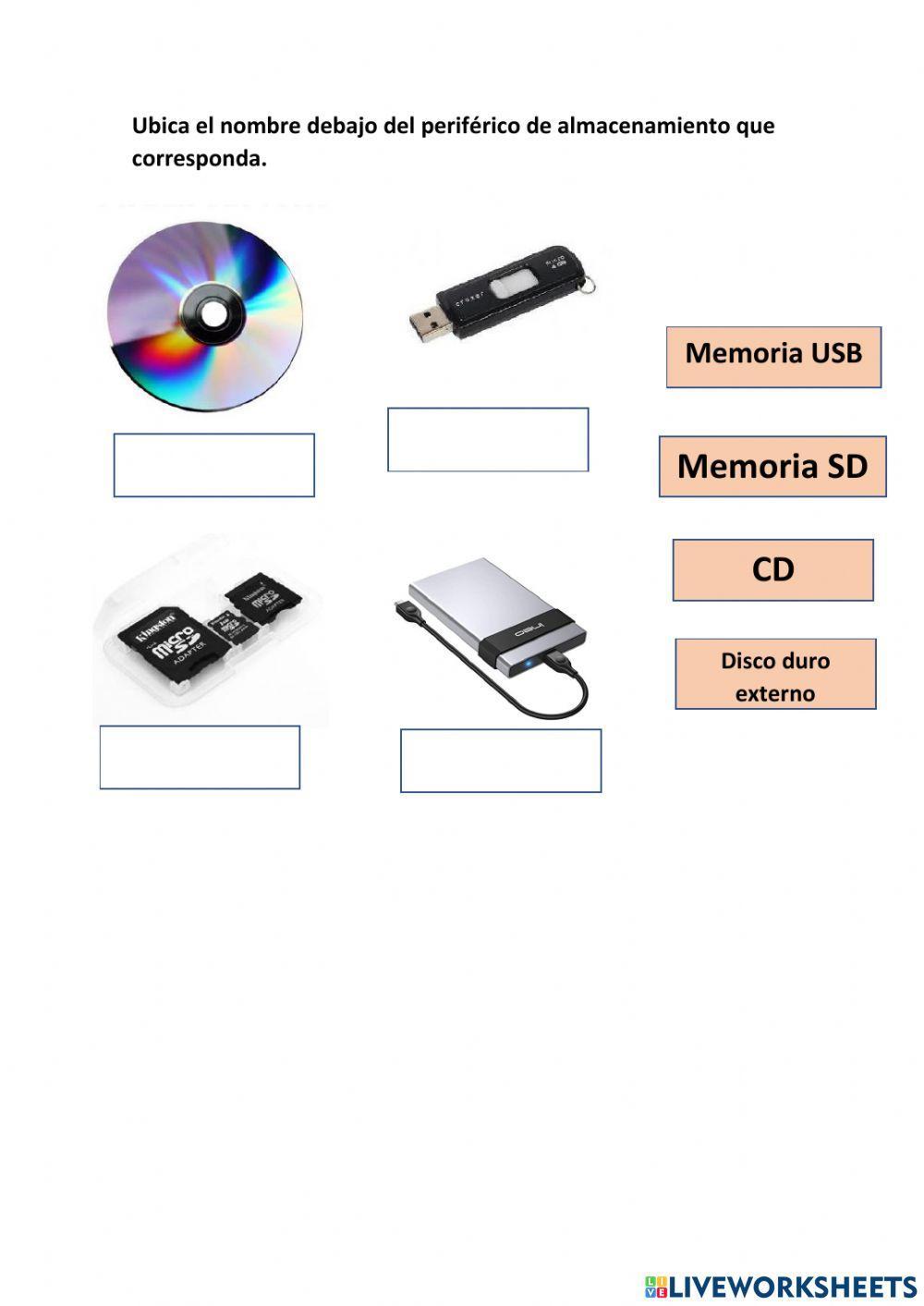 Periféricos de almacenamiento