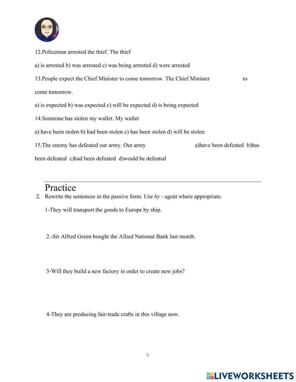 Passive Voice-Form& Usage