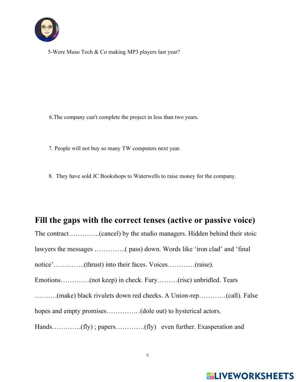 Passive Voice-Form& Usage