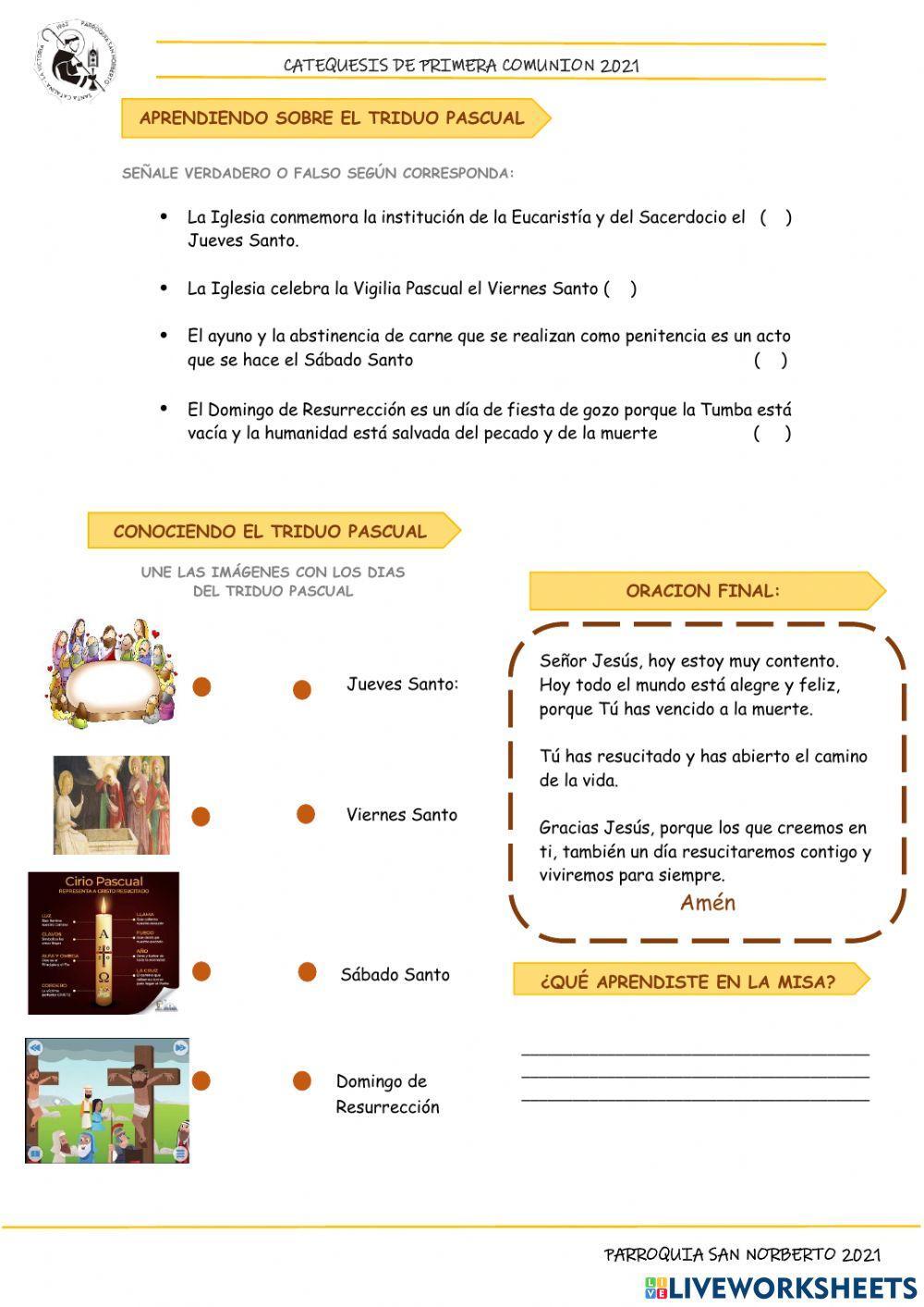 Tema 08: Pasión, muerte y resurrección de Jesús