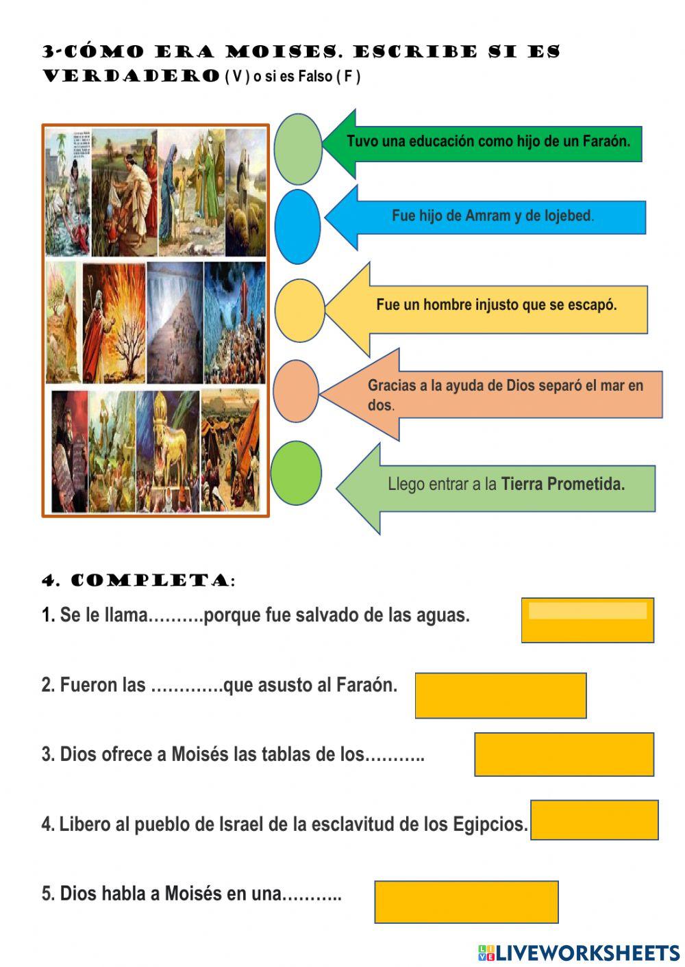 “MOISÉS: “Siervo” de Dios y de su pueblo”