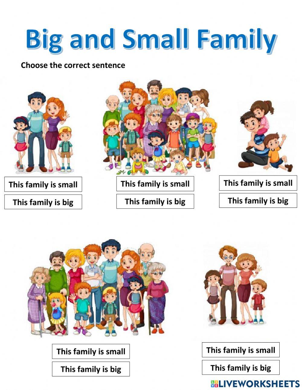 1143757 Big And Small Family NellyH LiveWorksheets 1143757-big-and-small-family-nellyh-liveworksheets