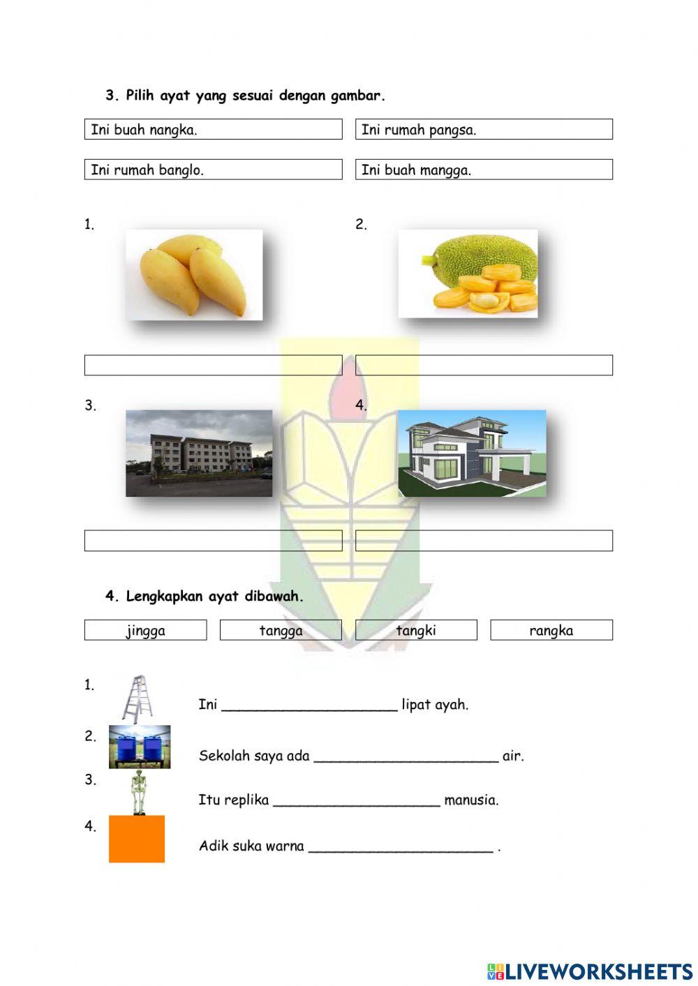 BM Kemahiran 21 Perkataan KVKK+KV.