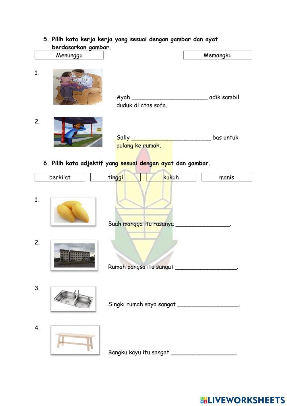 BM Kemahiran 21 Perkataan KVKK+KV.