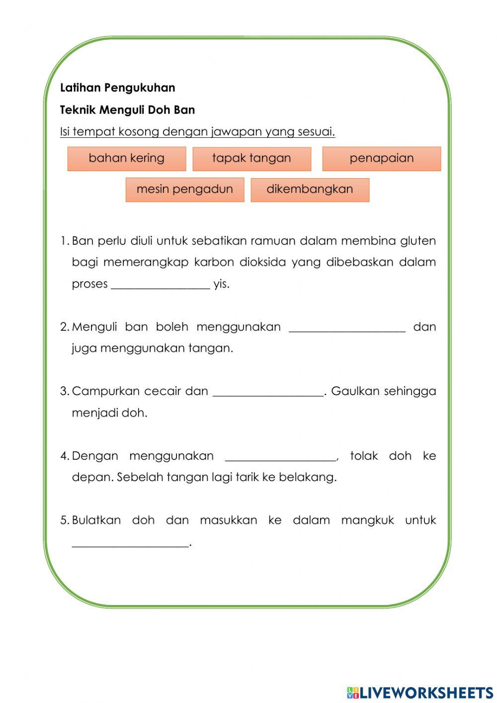 Kaedah Menguli Doh Ban