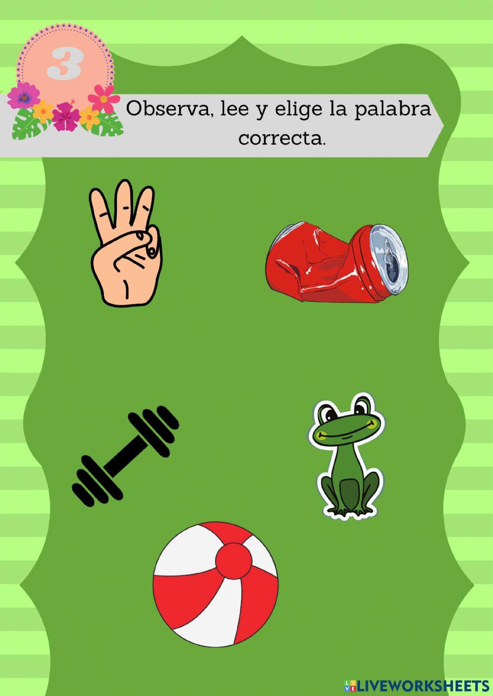 Trabajo de lectoescritura