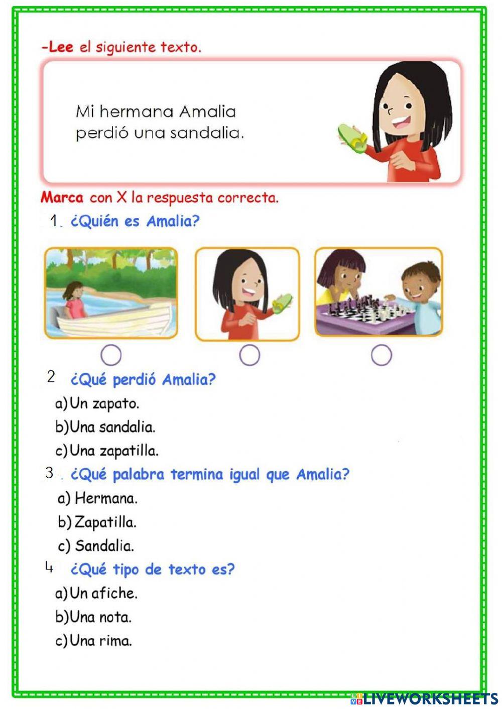 Comprensión lectora