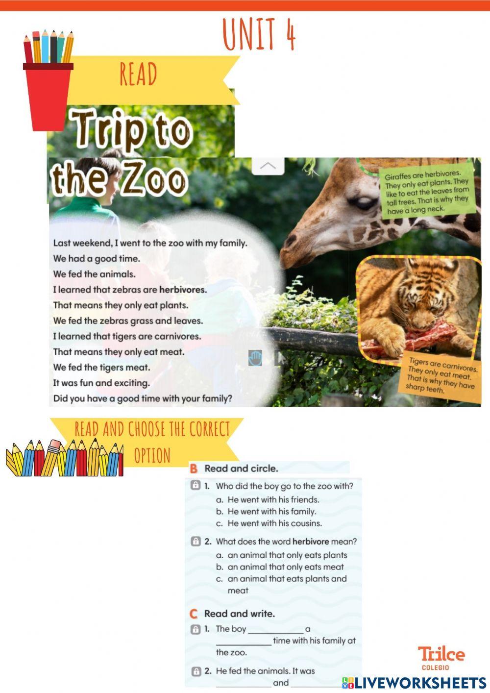 Trip to the zoo