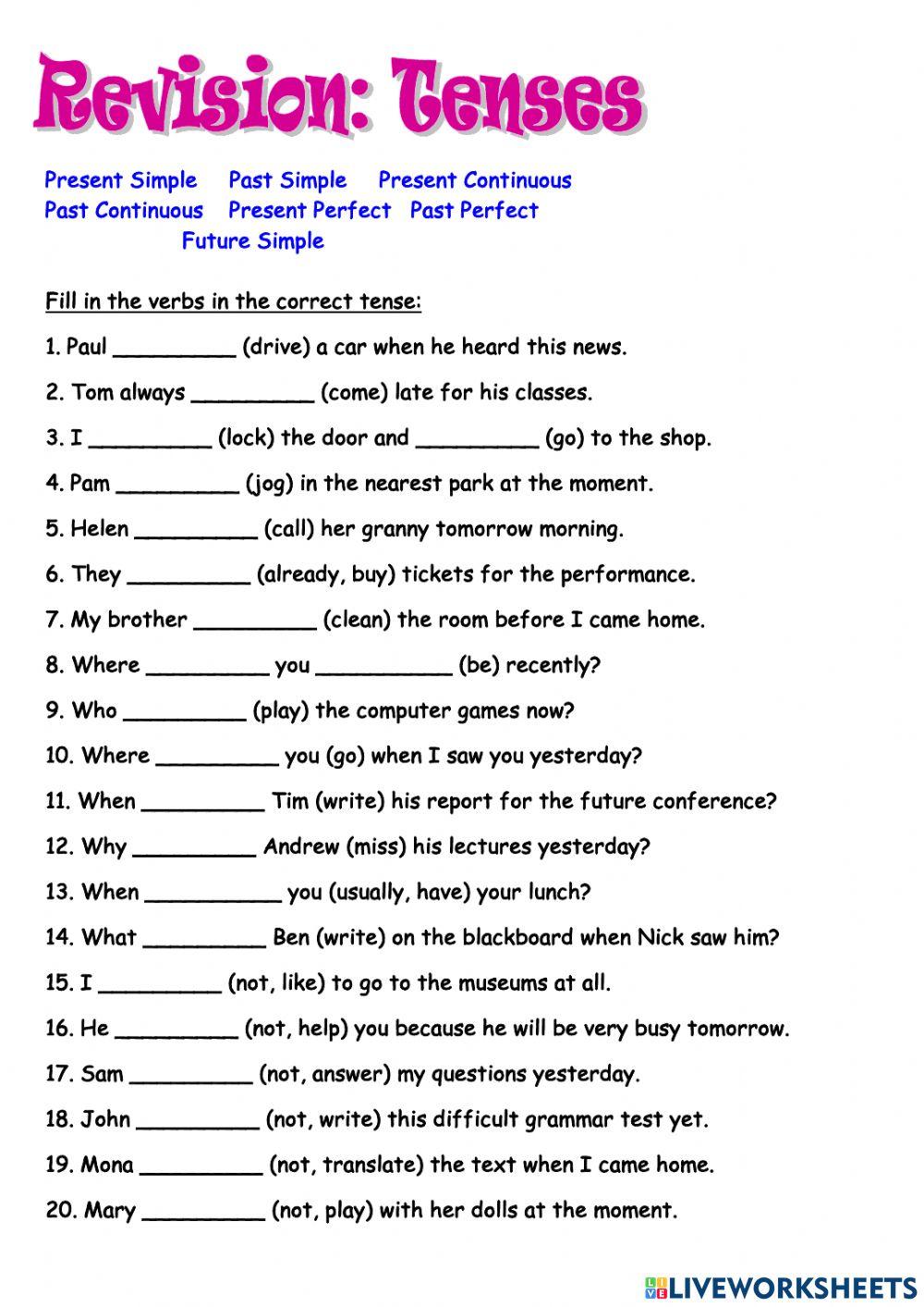 jm2-f2-mixed-tenses-online-exercise-for-live-worksheets