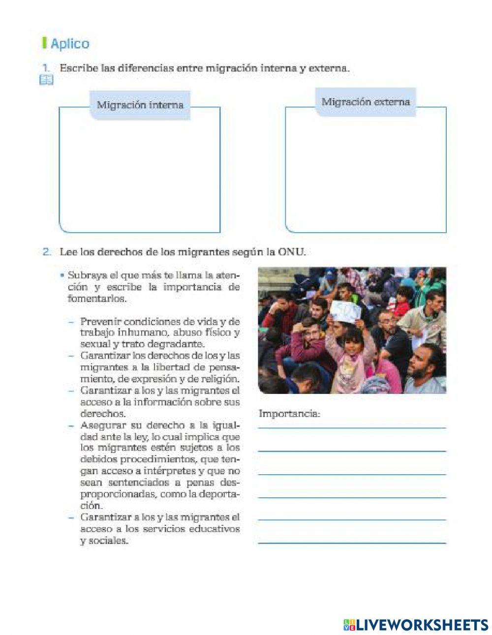 Evaluación módulo 14 Sociales