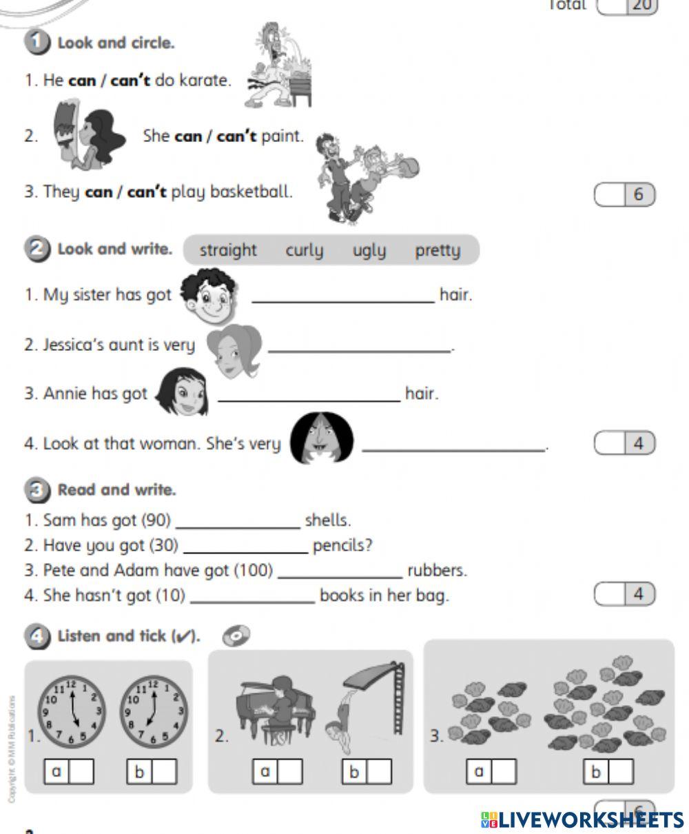 Get Smart Year 3 (Test 1)